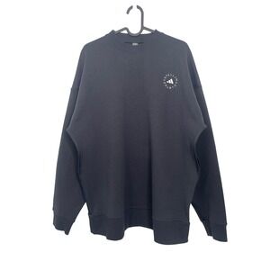Adidas by Stella McCartney Oversized Side Cutout Sweatshirt Black Small